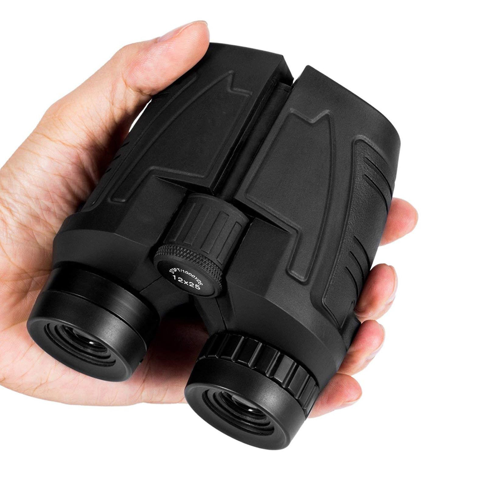 Peacoco 12x25 Compact Binoculars for Adults and Kids, Large Eyepiece Waterproof Binocular with Low Light Vision,High Powered Easy Focus Binoculars for Bird Watching,Outdoor Hunting,Travel,Sightseeing Peacoco 12x25 Compact Binoculars for Adults and Kids, Large Eyepiece Waterproof Binocular with Low Light Vision,High Powered Easy Focus Binoculars for Bird Watching,Outdoor Hunting,Travel,Sightseeing